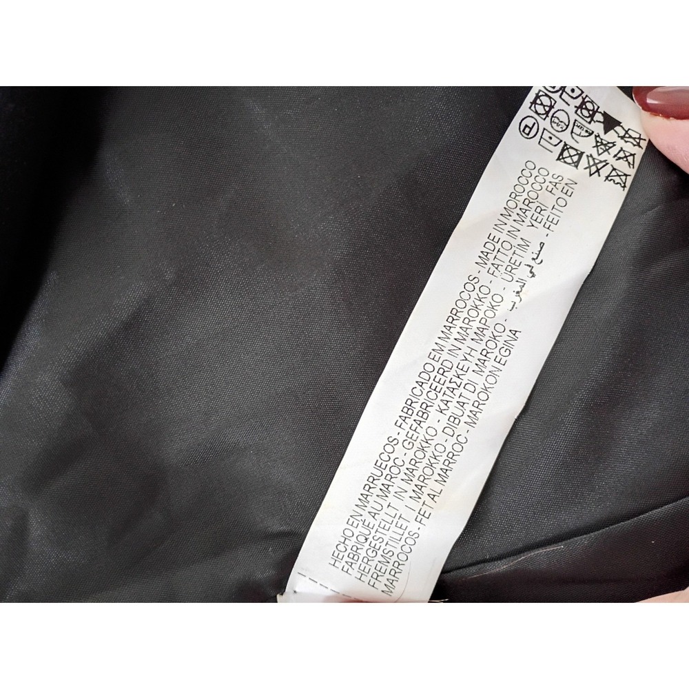 ZARA BASIC Black One Button Blazer Jacket Women U… - image 10